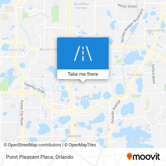 Point Pleasant Place map