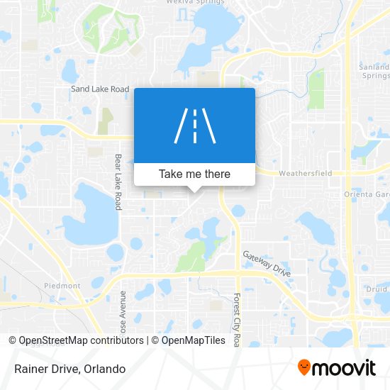 Mapa de Rainer Drive