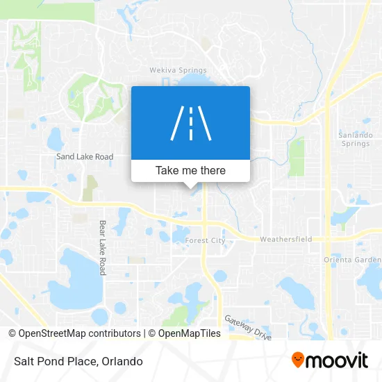 Salt Pond Place map