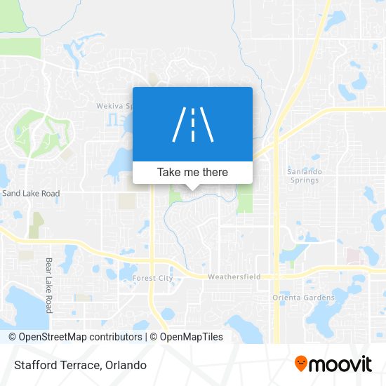 Stafford Terrace map