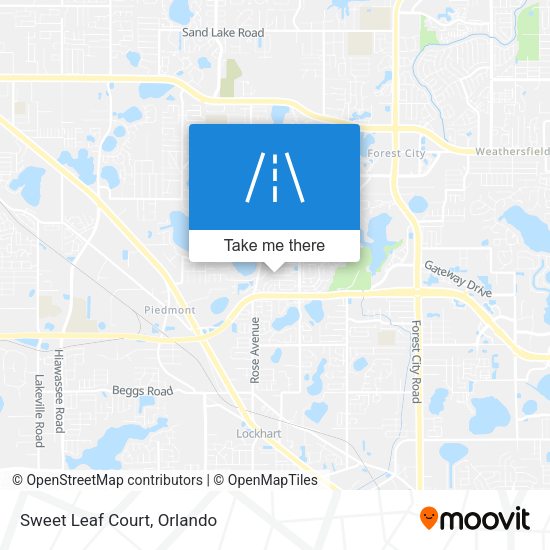 Sweet Leaf Court map