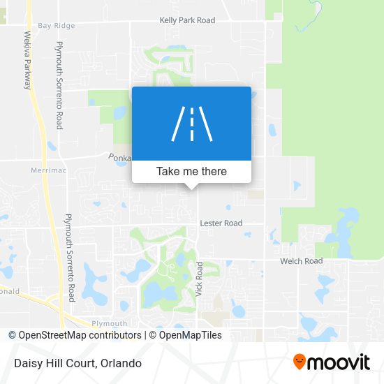 Mapa de Daisy Hill Court