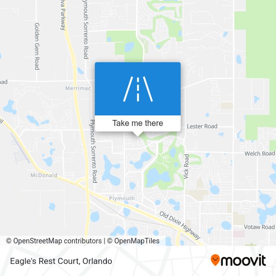 Mapa de Eagle's Rest Court