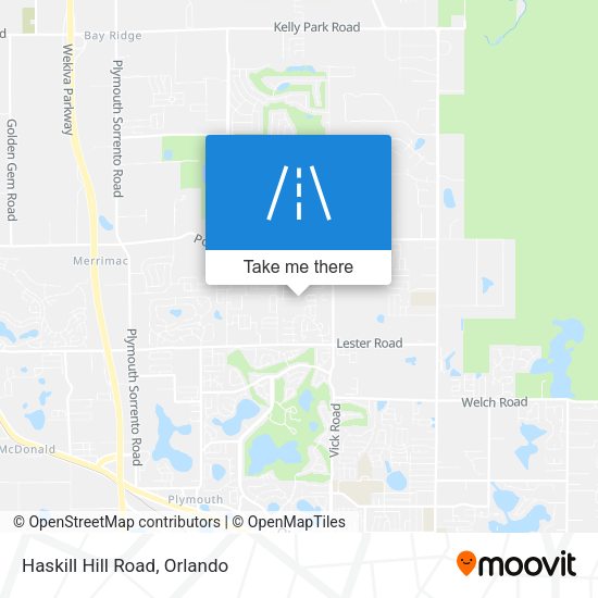 Mapa de Haskill Hill Road