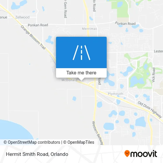 Hermit Smith Road map