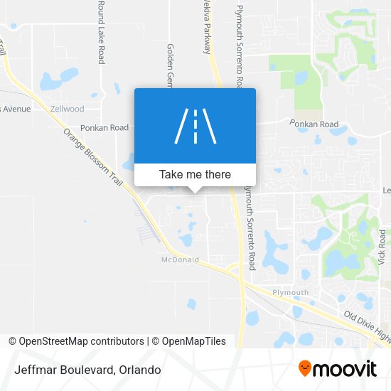 Mapa de Jeffmar Boulevard