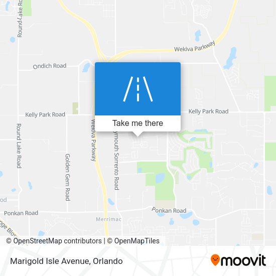Mapa de Marigold Isle Avenue