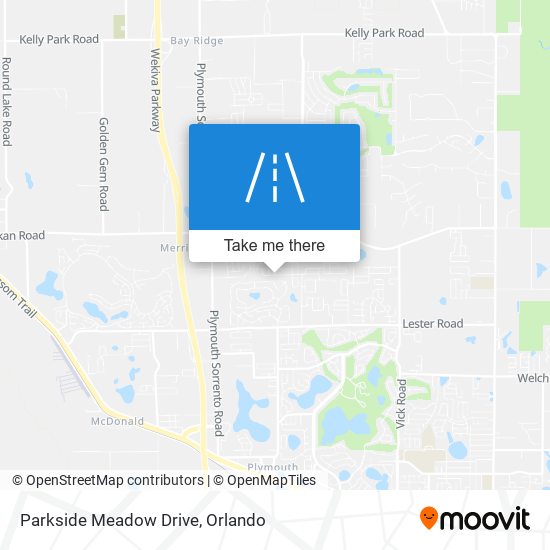 Parkside Meadow Drive map