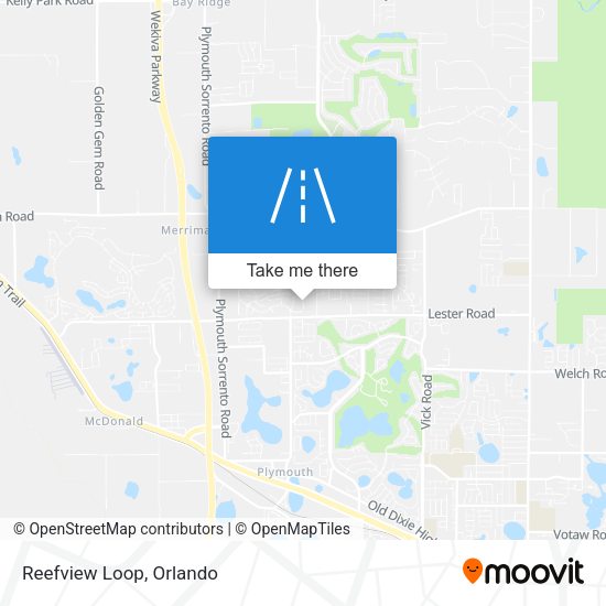 Mapa de Reefview Loop