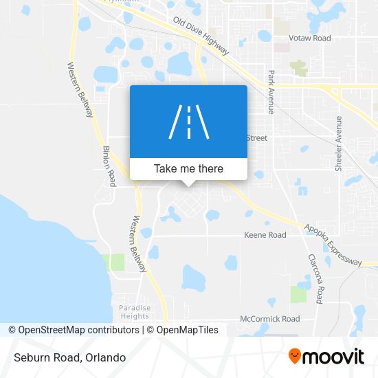 Mapa de Seburn Road