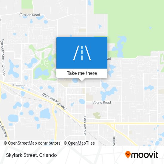 Mapa de Skylark Street