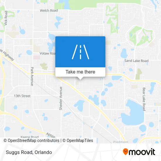 Suggs Road map
