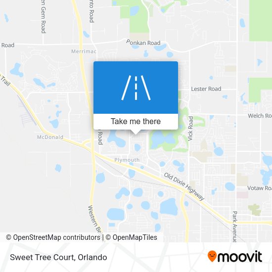 Mapa de Sweet Tree Court