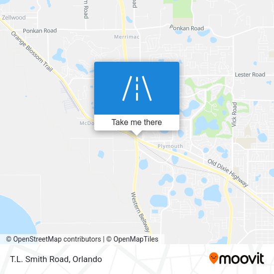 Mapa de T.L. Smith Road