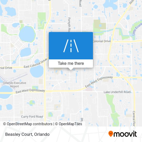 Mapa de Beasley Court