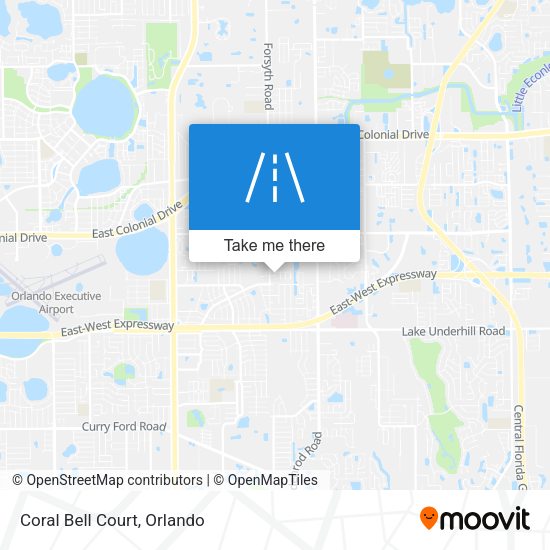 Coral Bell Court map