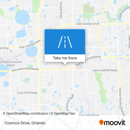 Mapa de Cosmos Drive