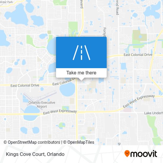 Mapa de Kings Cove Court