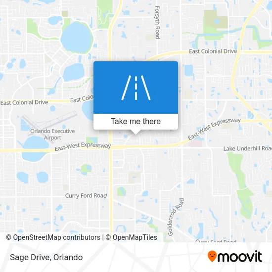 Sage Drive map