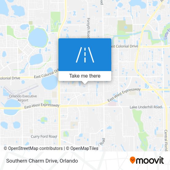 Mapa de Southern Charm Drive