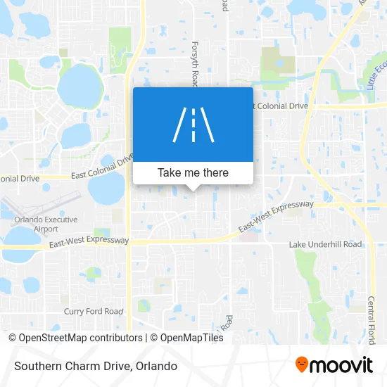 Southern Charm Drive map