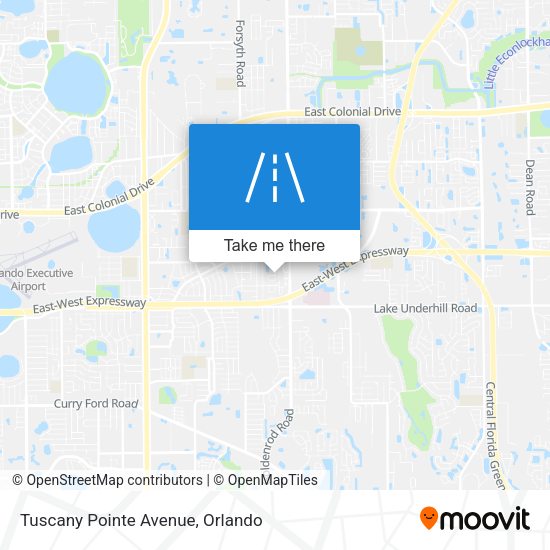 Tuscany Pointe Avenue map
