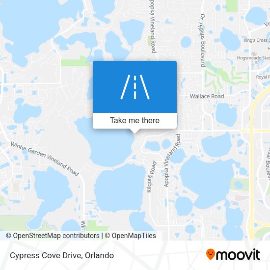 Mapa de Cypress Cove Drive