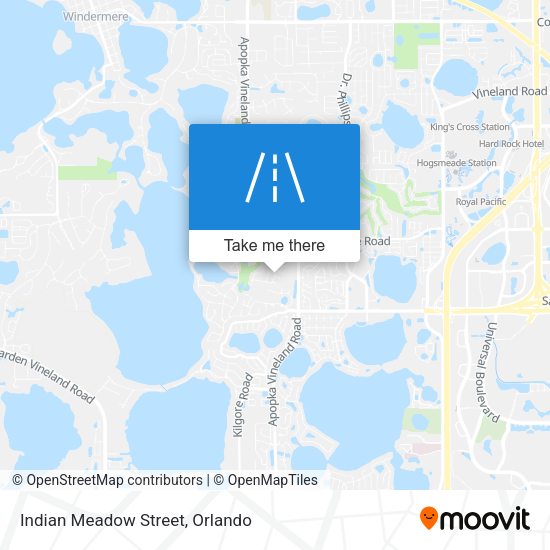 Indian Meadow Street map