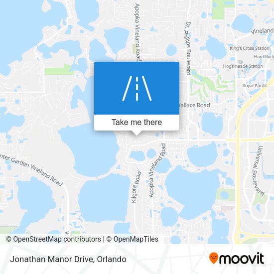Mapa de Jonathan Manor Drive