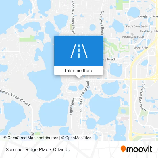 Summer Ridge Place map
