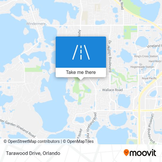Mapa de Tarawood Drive