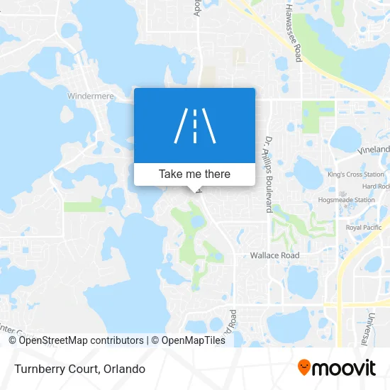 Turnberry Court map