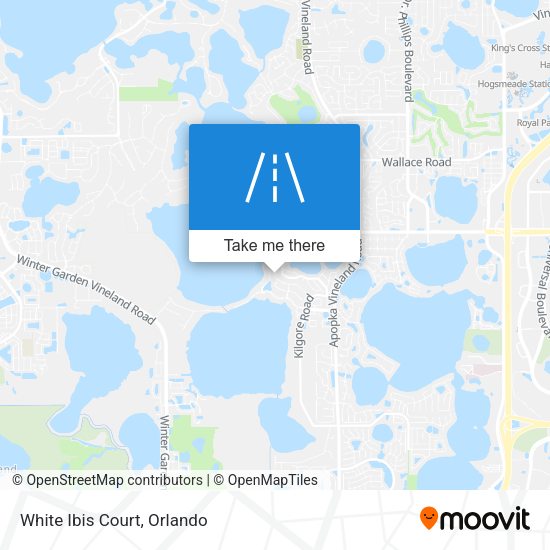 White Ibis Court map