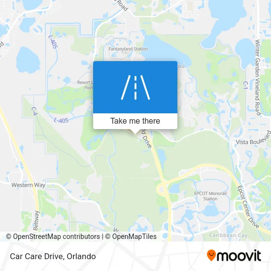 Car Care Drive map