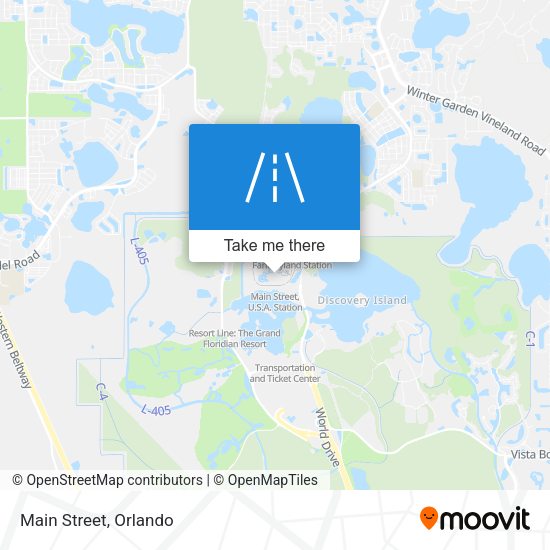 Mapa de Main Street
