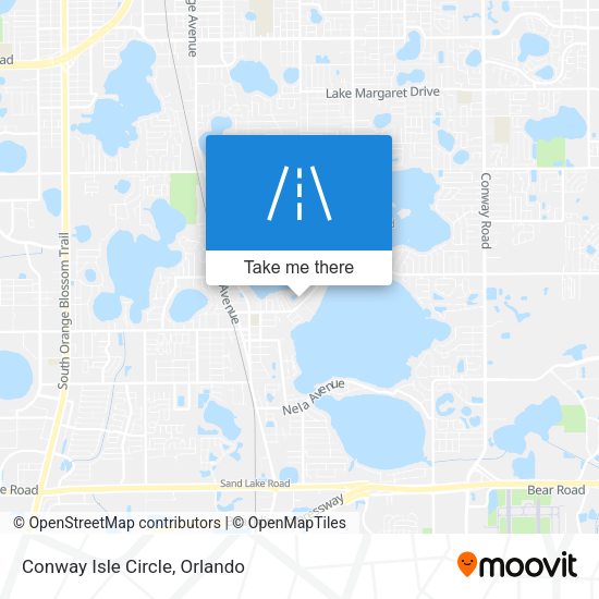 Conway Isle Circle map