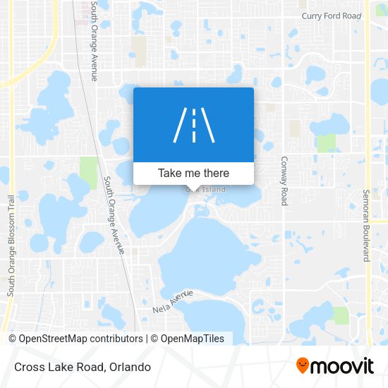 Mapa de Cross Lake Road