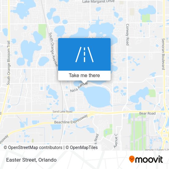 Mapa de Easter Street