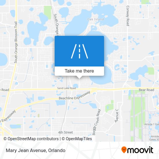 Mapa de Mary Jean Avenue