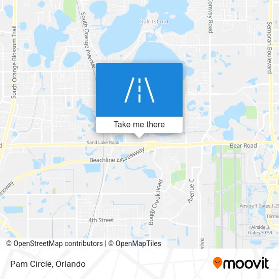 Pam Circle map