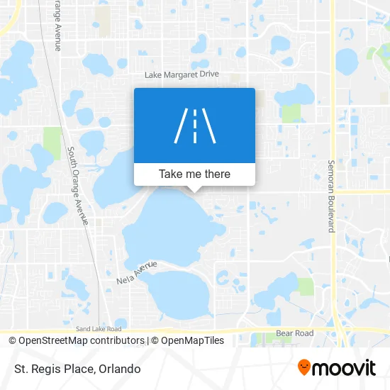 St. Regis Place map