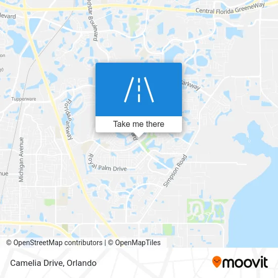 Camelia Drive map