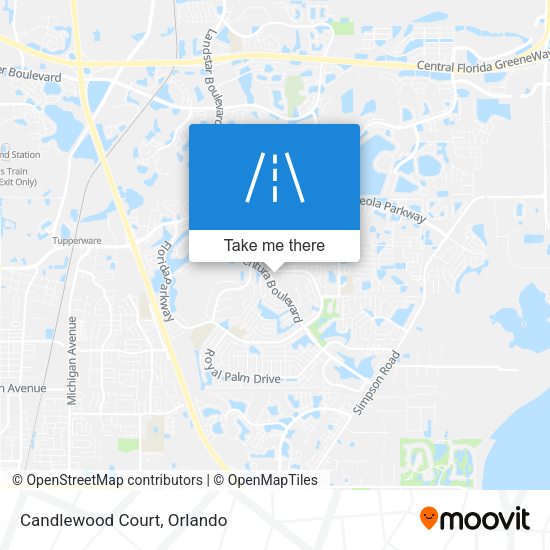 Mapa de Candlewood Court