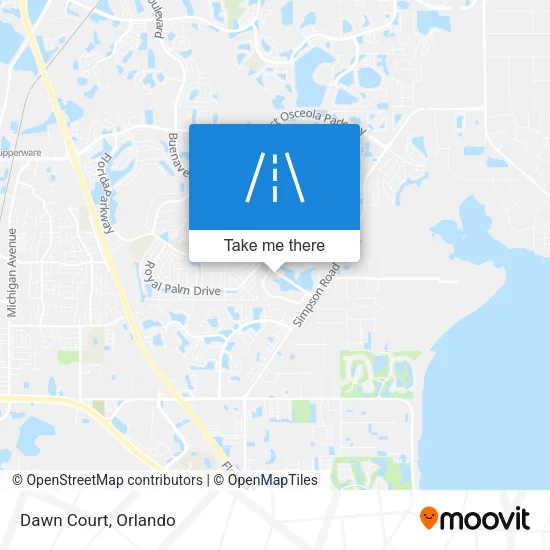 Dawn Court map