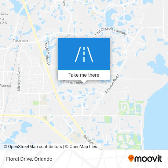 Floral Drive map