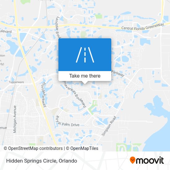 Hidden Springs Circle map