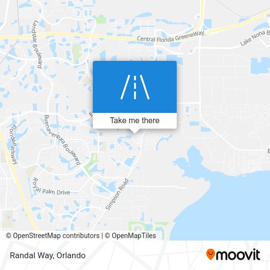 Mapa de Randal Way