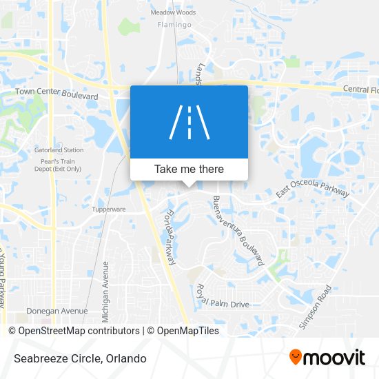 Mapa de Seabreeze Circle