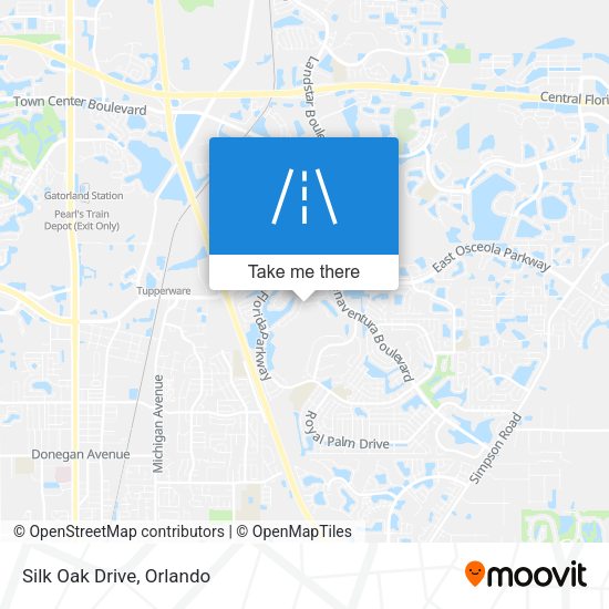 Mapa de Silk Oak Drive