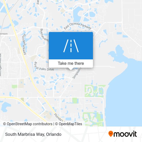 South Marbrisa Way map